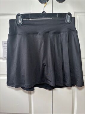Persit Women's Black Athletic Skort - Comfortable Activewear-Small-NWT